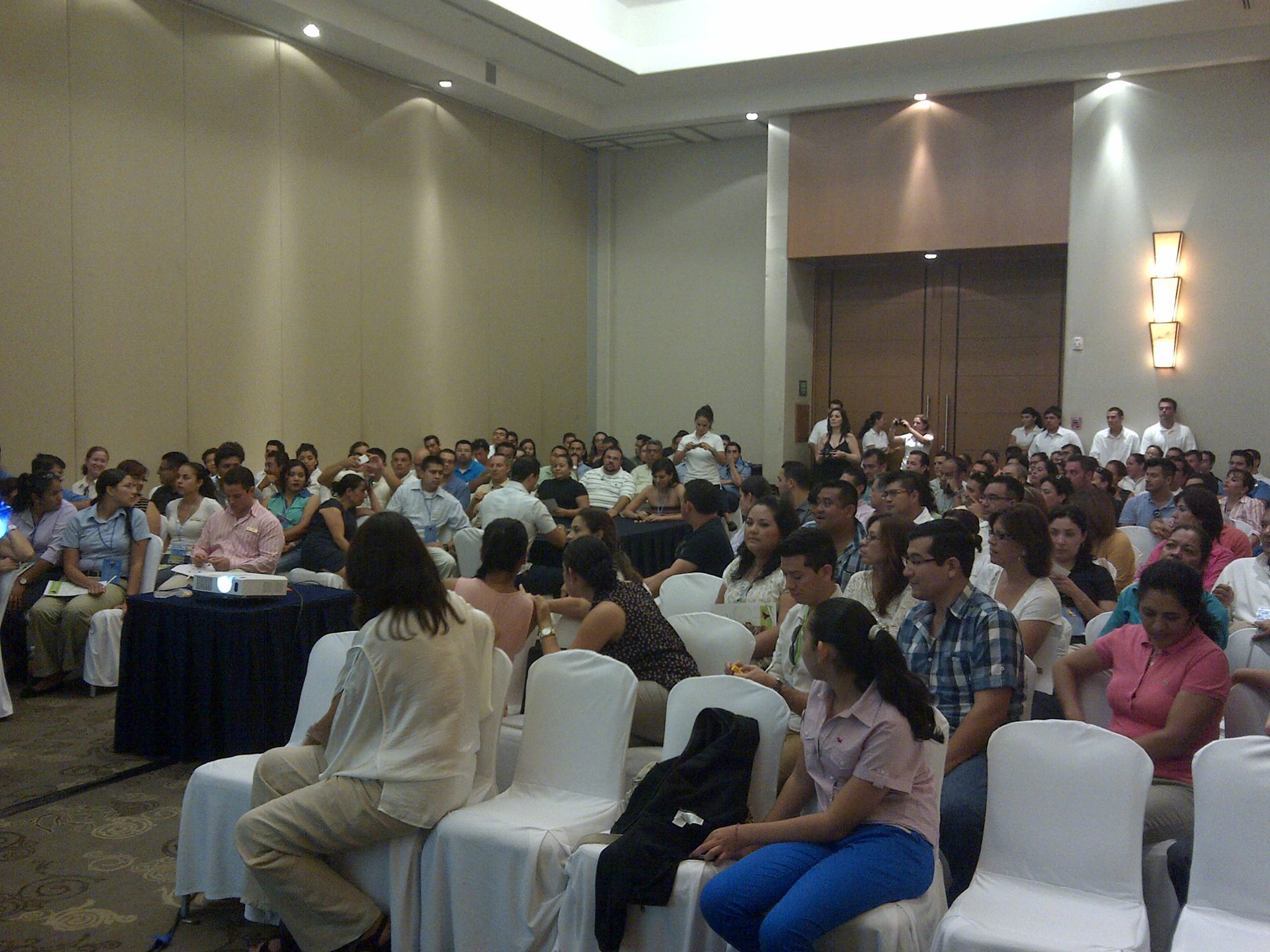 Participantes en una actividad de formación presencial